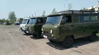 UAZ Buchanka in Poland Buhanka Bukhanka 2021 [upl. by Amitaf757]