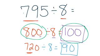 4th Grade GoMath  45  Estimate the Quotient Using Compatible Numbers [upl. by Coniah]