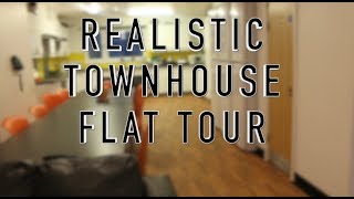 UNIVERSITY OF HERTFORDSHIRE TOWNHOUSE FLAT TOUR  ELLIE PEARCE [upl. by Kahaleel911]