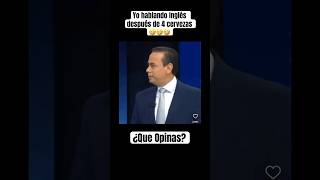 🍻Yo hablando Inglés después de 4 cervezas 😭😂 ¿Que opinas puertorico comisionadoresidente [upl. by Simonne422]