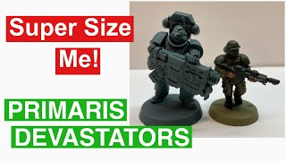 40k Primaris Devastators Conversion [upl. by Ynna]