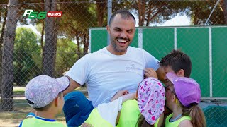 Gallarate  Sport al buio Cassioli “Più competenza a scuola” [upl. by Eillod]