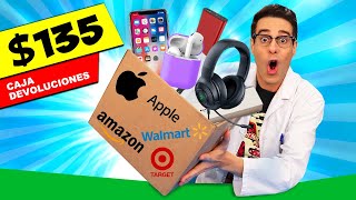 Pagué 135 por CAJA MISTERIOSA DE TECNOLOGÍA 📦❓ Amazon Wallmart y Target Devoluciones [upl. by Madra445]