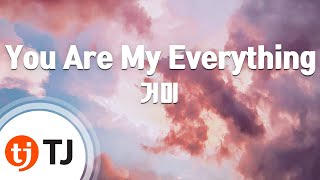 TJ노래방 You Are My Everything태양의후예OST  거미  TJ Karaoke [upl. by Jae]