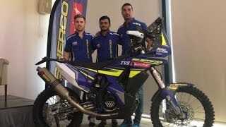 Meet Sherco TVS Dakar RTR 450  OVERDRIVE [upl. by Heid610]