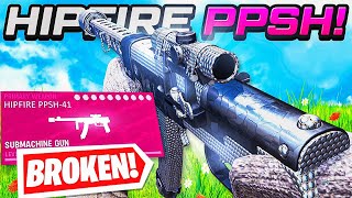 the BEST HIPFIRE PPSH 41 Class Setup in Warzone NEW BROKEN BUILD [upl. by Ymassej]