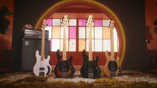 Ernie Ball Music Man The Retro 70s StingRay Bass Guitar [upl. by Ibbed]