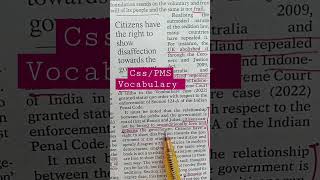 Dawn Newspaper Vocabulary  Eulogies meaning and Synonym  CSSPMS English  FPSC PPSC [upl. by Eanad886]