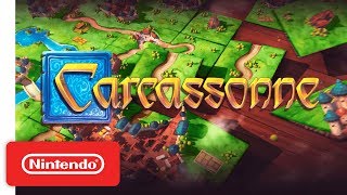 Carcassonne  Launch Trailer  Nintendo Switch [upl. by Stannfield]