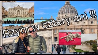 Roma 😍 Rzym na Własną Rękę 🤔 Popularne atrakcje Rzymu w 4 dni [upl. by Herson]