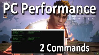 Improve Your Gaming PC Performance Using 2 CMD Commands  Windows 10 [upl. by Eiliak]