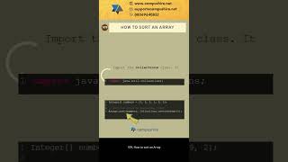 Java IQ 109  How to sort an array [upl. by Goer]
