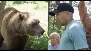 Miles ChamleyWatson Confronts Live Bear Training for Rio Olympics [upl. by Thad494]