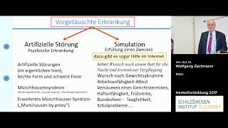 Wolfgang Zechmann Die Hyperthyreosis factitia  vom Versehen bis zum Münchhausensyndrom [upl. by Ralyat956]