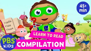 SUPER WHY  Super Readers Learn To Read With Super Why Alpha Pig and More Compilation  PBS KIDS [upl. by Freya]