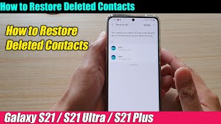 iPhone 1212 Pro How to Restore Deleted Contacts [upl. by Nalym]