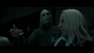 Harry Potter and the Deathly Hallows part 1  the Death Eaters at Malfoy Manor part 2 HD [upl. by Ayam]