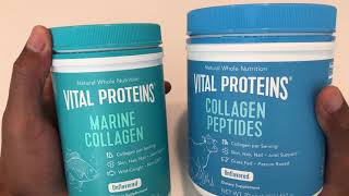 Collagen Peptides Vs Marine Peptides [upl. by Capriola823]