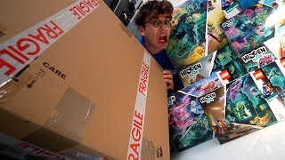 MEGA UNBOXING amp MONTAGGIO LEGO HIDDEN SIDE 👻 [upl. by Benzel]