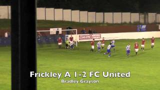 Frickley A 13 FC United 11 Oct 2011 [upl. by Rosa]