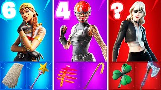 25 Most TRYHARD Skin Combos In Fortnite Sweaty Locker Presets [upl. by Rebmyk]