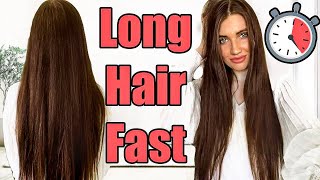 How to REALLY Grow your HAiR Long FAST  EASY Tips amp Tricks [upl. by Cynthie989]