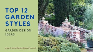 12 garden styles  garden design ideas for your backyard revamp [upl. by Apfelstadt268]