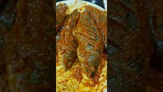 Karimeen fry youtubeshorts Pearl Spot fryhome madetasty 😋😋 [upl. by Sinaj]