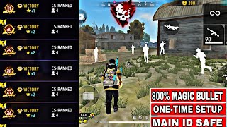 FREEFIRE 800 MAGIC BULLETHOLOGRAM  FREEFIRE NEW FULLY ANTIBLACKLIST ANTI BAN HACK VIDEO [upl. by Irrab547]