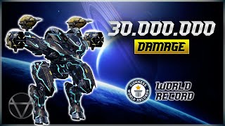 WR 🔥 30 Million Damage WORLD RECORD – Mk3 Gameplay  War Robots [upl. by Natie442]