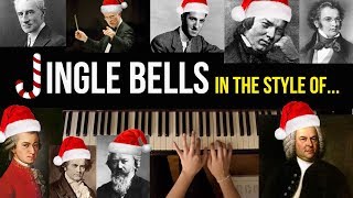 Jingle Bells in Various Classical Composer Styles [upl. by Cherian700]