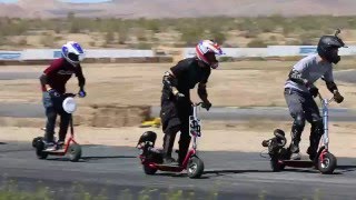 2016 GoPed Racing 45cc and under Heat Race [upl. by Ynetruoc602]