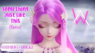 Alan Walker x Shining Nikki  Something Just Like This feat Romy Wave  Animation Music Video [upl. by Ferretti888]