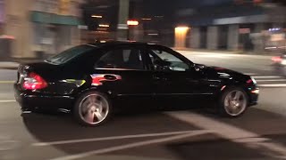 Mercedes E63 AMG Startup and Full Acceleration [upl. by Carri]