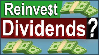 Are Dividend Reinvestment Plans Good Dividend Investing  DRIP Dividend Investing [upl. by Goda]