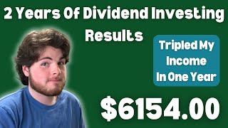 Results From 2 Years Of Dividend Investing [upl. by Kaazi]