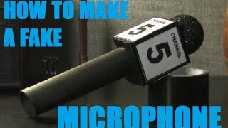 How to build a prop microphone [upl. by Orodisi]