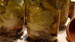 Pickled green tomatoes [upl. by Cornish]