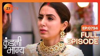 Karan क्या करेगा Mahira का सच जानकर  Kundali Bhagya  Full Ep 794  Zee TV  6 Oct 2020 [upl. by Etteuqal]