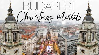 Budapest Christmas Market 2022 [upl. by Eanehs]