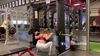 HOW TO PERFORM SUMO SQUATS  SMITH MACHINE [upl. by Filippa527]