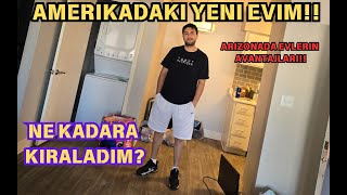 AMERIKADAKI YENI EVIM ev vlog [upl. by Mairb52]