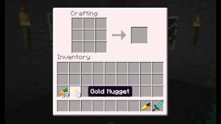 How to make golden carrot in Minecraft [upl. by Dorothea]