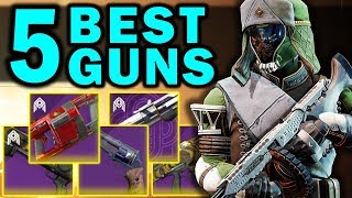 The 5 BEST WEAPONS from Season of the Worthy  Destiny 2 [upl. by Haleeuqa]