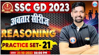 SSC GD 2023 SSC GD Reasoning Practice Set 21 SSC GD Reasoning PYQs SSC GD Reasoning Sandeep Sir [upl. by Lsil]