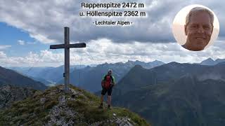 Rappenspitze und Höllenspitze in den Lechtaler Alpen  Sept 2024 [upl. by Eijneb348]