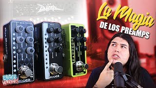 LA MAGIA DE LOS PREAMPLIFICADORES  Mooer Preamps  Eddie Warboy [upl. by Hassi]