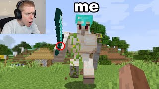 I Fooled a Streamer with a Shapeshift Mod in Minecraft [upl. by Yatnohs564]