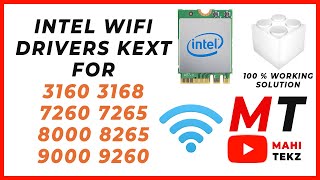 Intel Wifi Drivers kext for 31603168726072658000826590009260 mac Os Catalina 1015 Hackintosh [upl. by Emiline400]