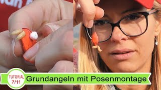 7 Forellenangeln Grundangeln mit Posenmontage [upl. by Pet]